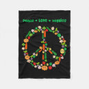 Search for peace sign blankets Holiday store