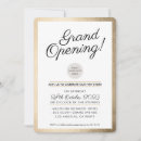 Search for new business opening party invitations Logo