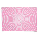 Search for pink stripes pillowcases Heart