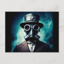 Search for gas mask postcards Steampunk