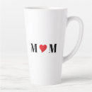 Search for red black white mugs Typography