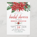 Search for poinsettia bridal shower invitations Flowers