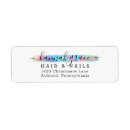 Search for salon return address labels Makeup artist