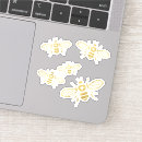 Search for bee wedding stickers Gold