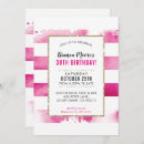 Search for stripe birthday invitations Pretty