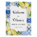 Search for lemon bridal shower welcome signs Summer