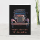 Search for vintage car humor cards Over the hill