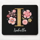 Search for initial l mousepads Floral