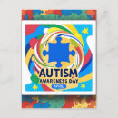 Search for autism awareness postcards Kids