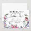 Search for pink rose bridal shower invitations Eucalyptus