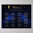 Search for celestial wedding seating charts Starry night