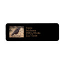 Search for black crows return address labels Bird