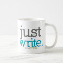 Search for just write mugs Writer