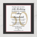 Search for formal 80th birthday invitations Black