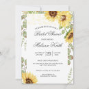Search for sunflower bridal shower invitations Rustic country