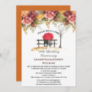 Search for fall anniversary invitations Rustic