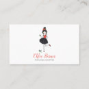 Search for shopper business cards Girly