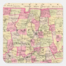 Search for connecticut map stickers Lithographed