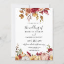 Search for rustic fall wedding invitations Autumn flowers