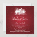 Search for deer bridal shower invitations Red