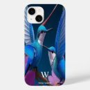 Search for watercolor hummingbird iphone cases Blue