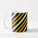 Search for yellow and white stripes mugs Abstract