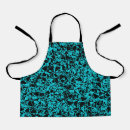 Search for teal and black aprons Pattern