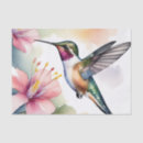Search for hummingbird tissue paper Summer