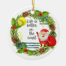Search for court christmas tree decorations Tennis