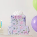 Search for hydrangea wrapping paper Purple