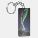 Search for the aurora borealis key rings Northern lights