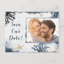 Search for watercolor save the date postcards Starfish