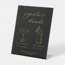 Search for black and gold wedding signs Typography