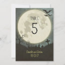 Search for halloween table cards Moon