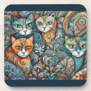Search for craziness barware Cats