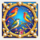 Search for golden bird stickers Colourful