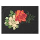 Search for red rose tablecloths Flowers