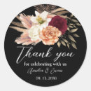 Search for romantic florals stickers Black