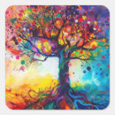 Search for tree of life stickers Rainbow