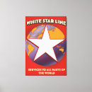 Search for white star canvas prints Nautical
