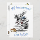 Search for alice in wonderland wedding save the dates Bridal