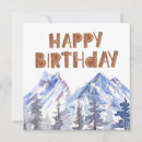 Search for wilderness birthday cards Mountains