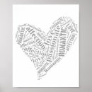 Search for heart white posters Grey
