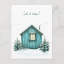 Search for let it snow christmas cards Rustic