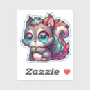 Search for kawaii squirrel stickers Cartoon