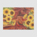 Search for sunflower decoupage tissue paper Vintage