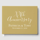 Search for 50th anniversary wedding guest books Modern