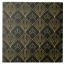 Search for gold art deco tiles Black