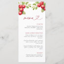Search for bridal shower menus Watercolor