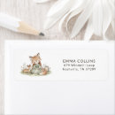 Search for baby fox return address labels Forest animals
